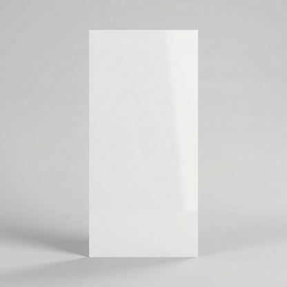 Panneau Mural PVC Blanc Uni Lisse – 260x120 cm