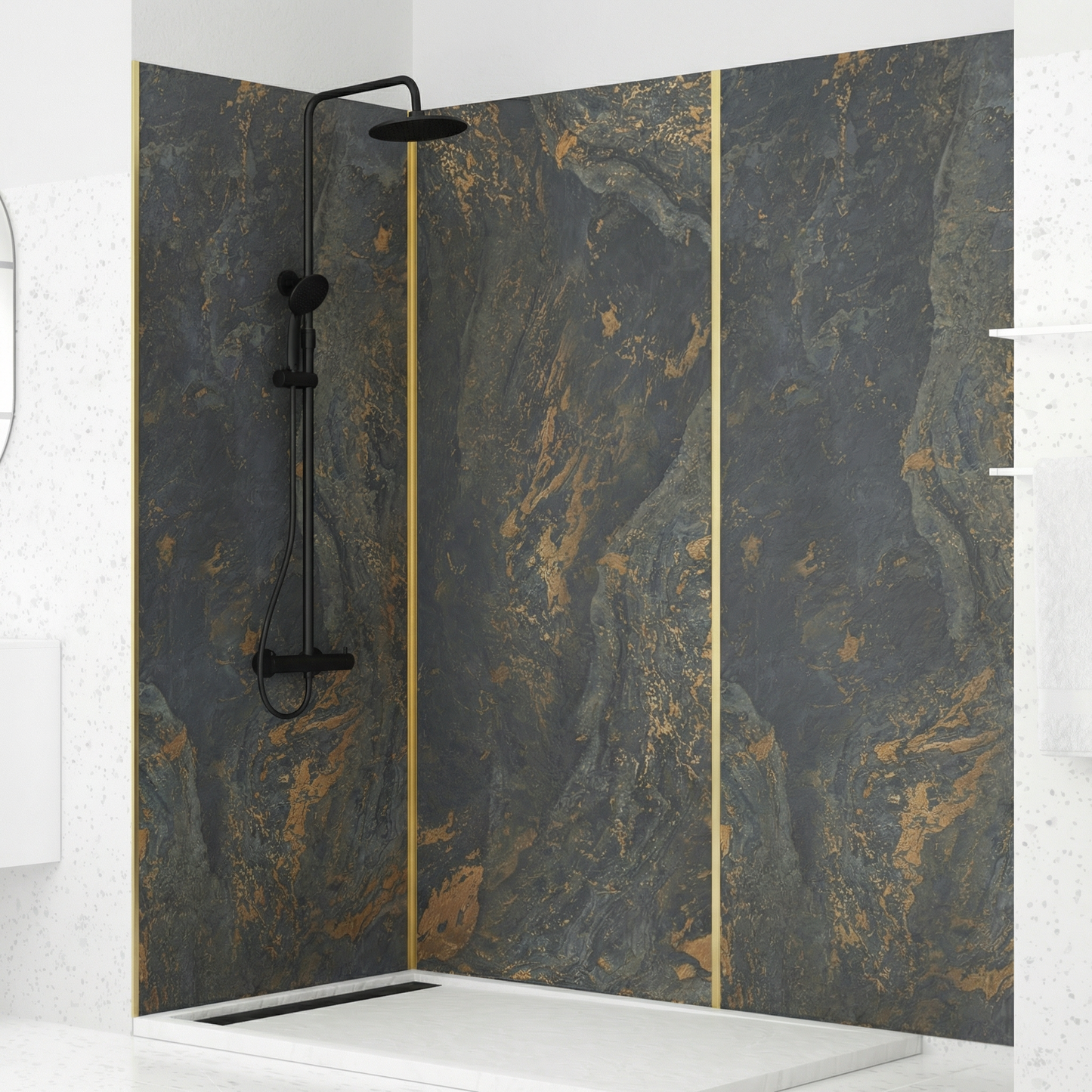 Baguette de Jonction Aluminium Profil H Premium – 2,9 m – Panneaux PVC 3 mm