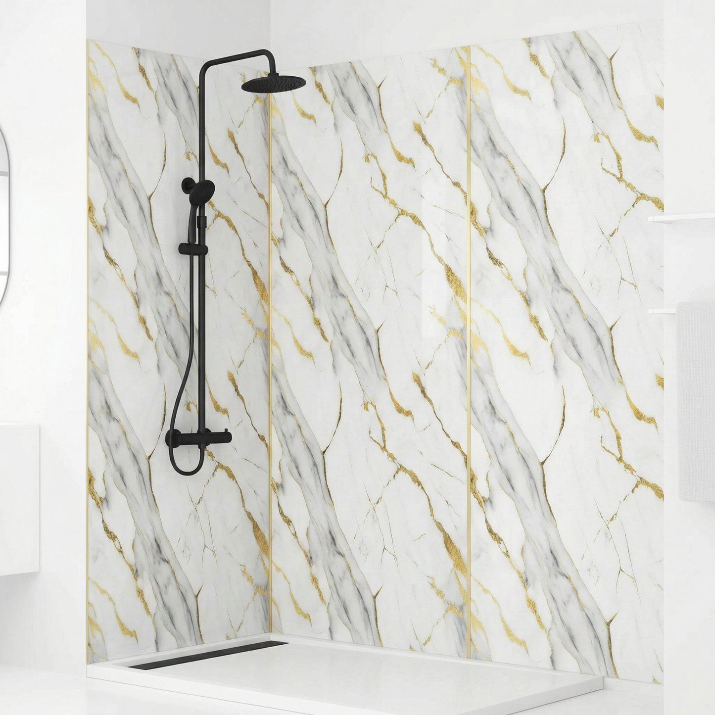 Baguette de Jonction Aluminium Profil H Premium – 2,9 m – Panneaux PVC 3 mm