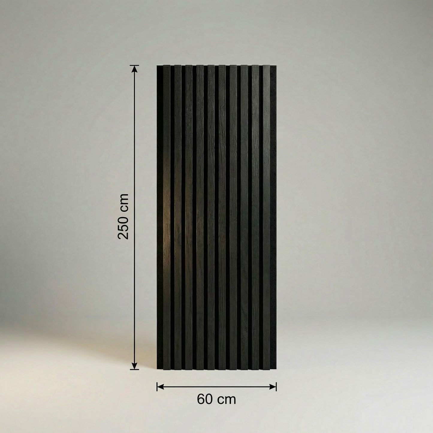 Panneau Acoustique Bois avec Feutrine – 250x60 cm