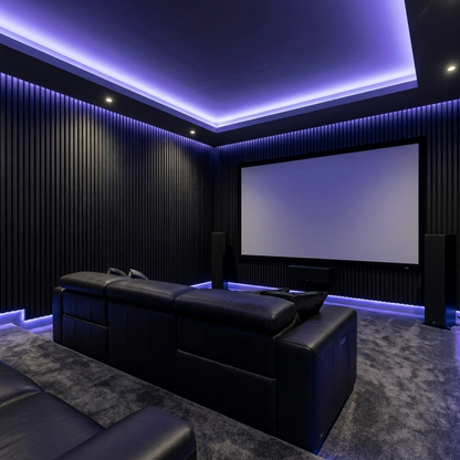 Panneau Acoustique Bois avec Feutrine – 250x60 cm